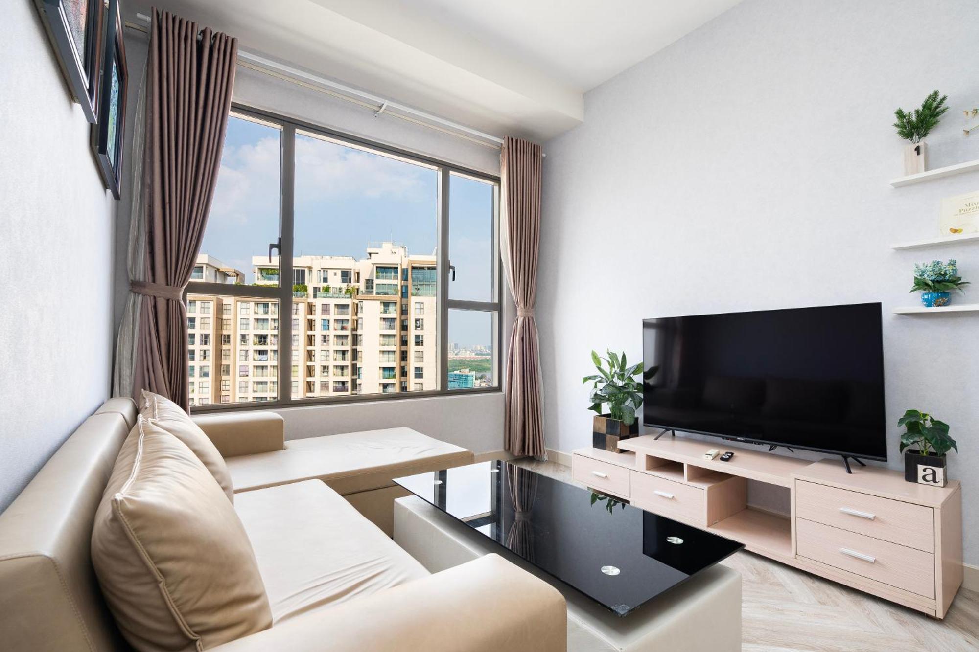 Double E Saigon Apartment In Rivergate Building Ho Şi Min Dış mekan fotoğraf