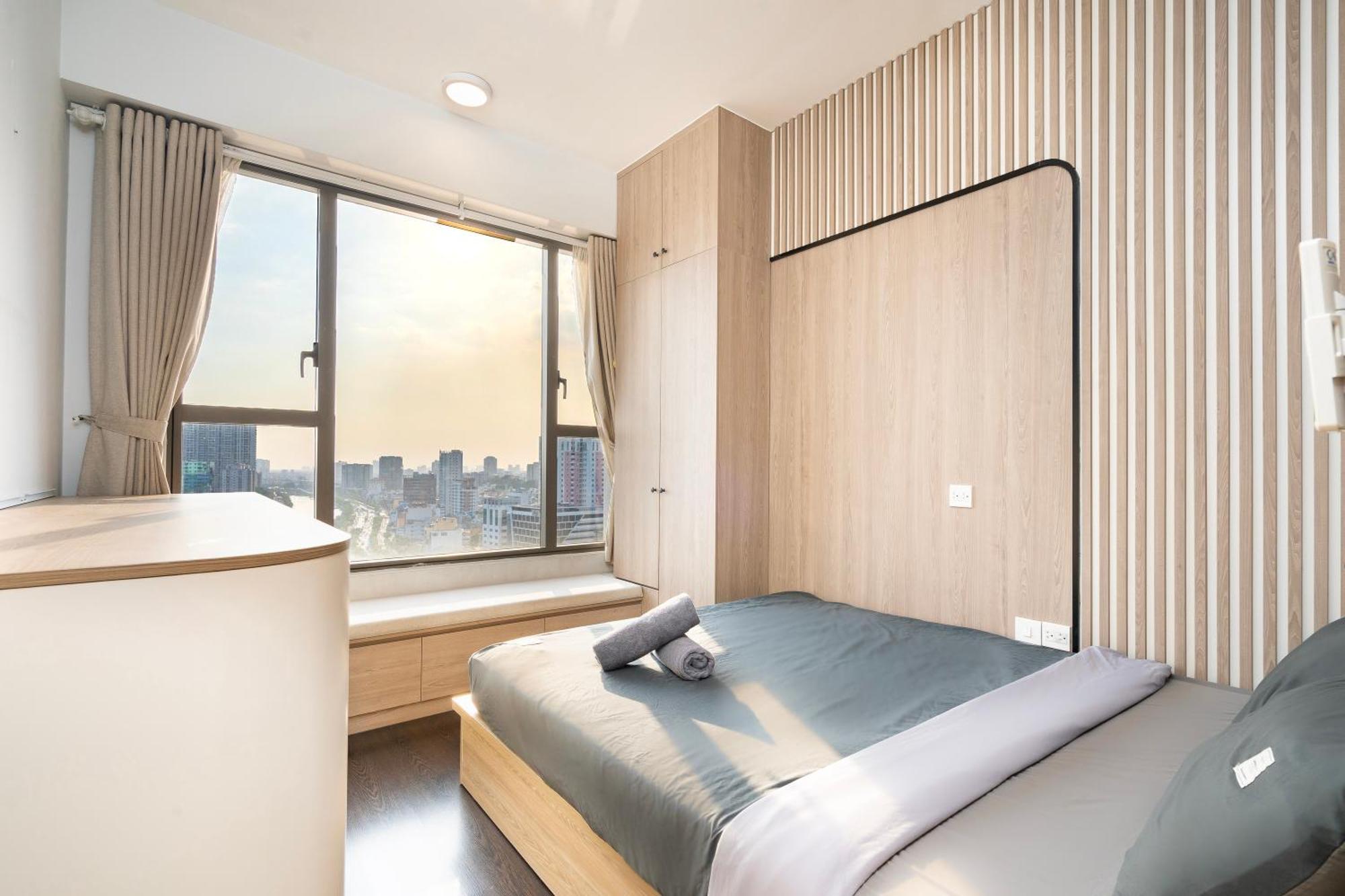 Double E Saigon Apartment In Rivergate Building Ho Şi Min Dış mekan fotoğraf