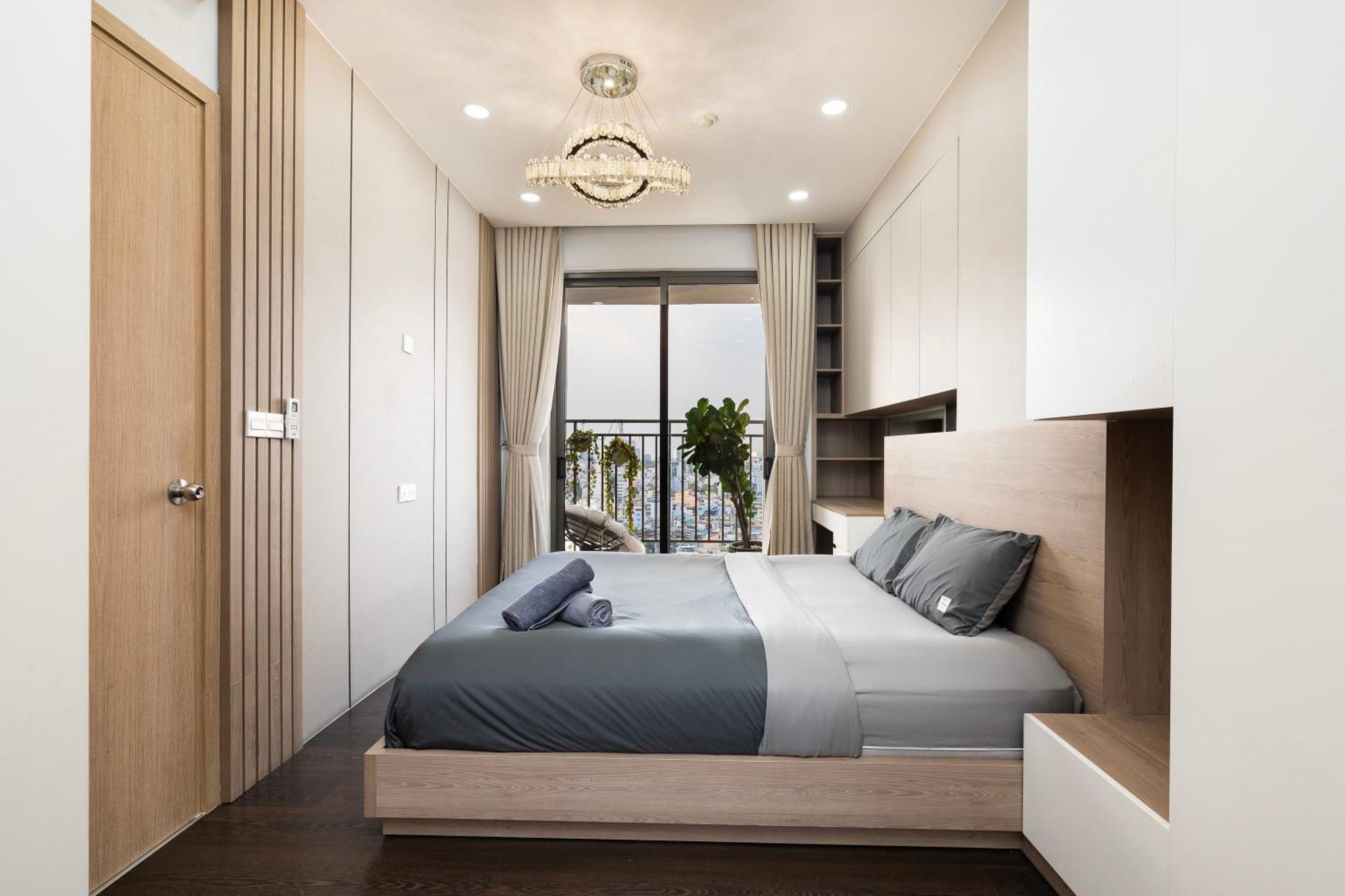 Double E Saigon Apartment In Rivergate Building Ho Şi Min Dış mekan fotoğraf
