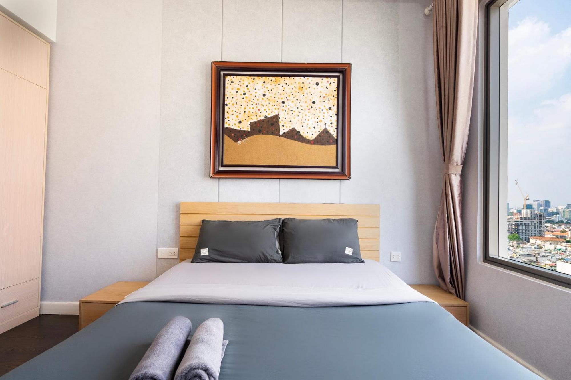 Double E Saigon Apartment In Rivergate Building Ho Şi Min Dış mekan fotoğraf
