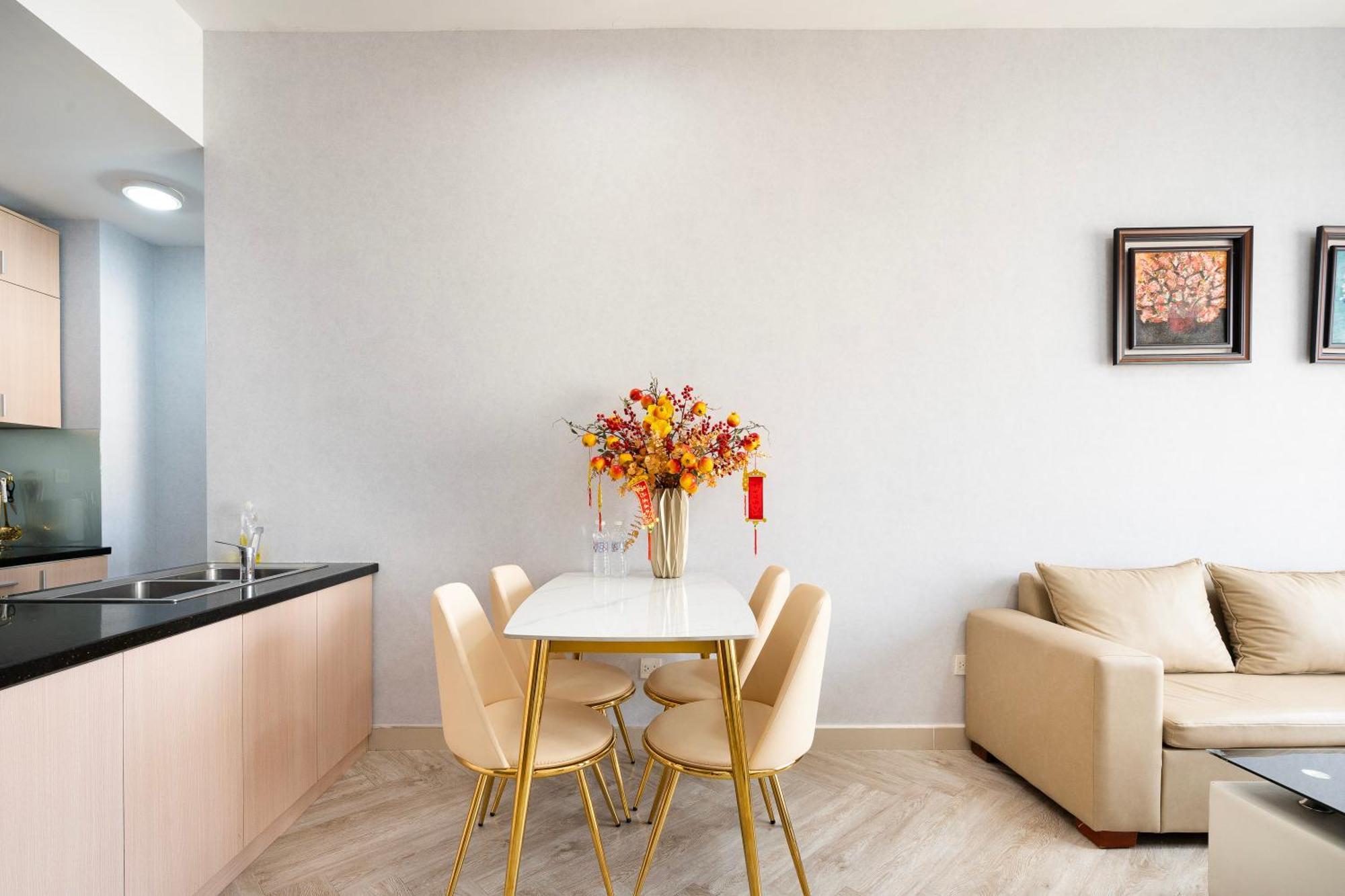 Double E Saigon Apartment In Rivergate Building Ho Şi Min Dış mekan fotoğraf
