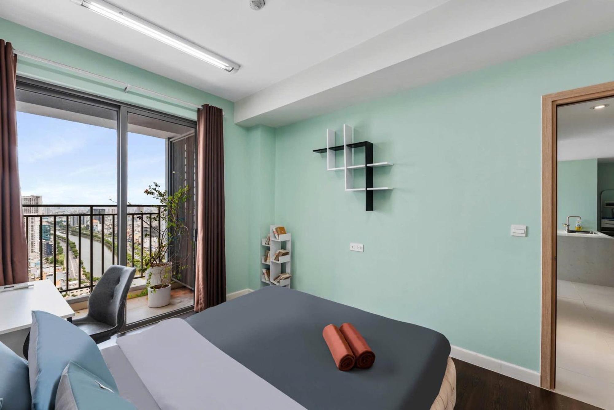 Double E Saigon Apartment In Rivergate Building Ho Şi Min Dış mekan fotoğraf