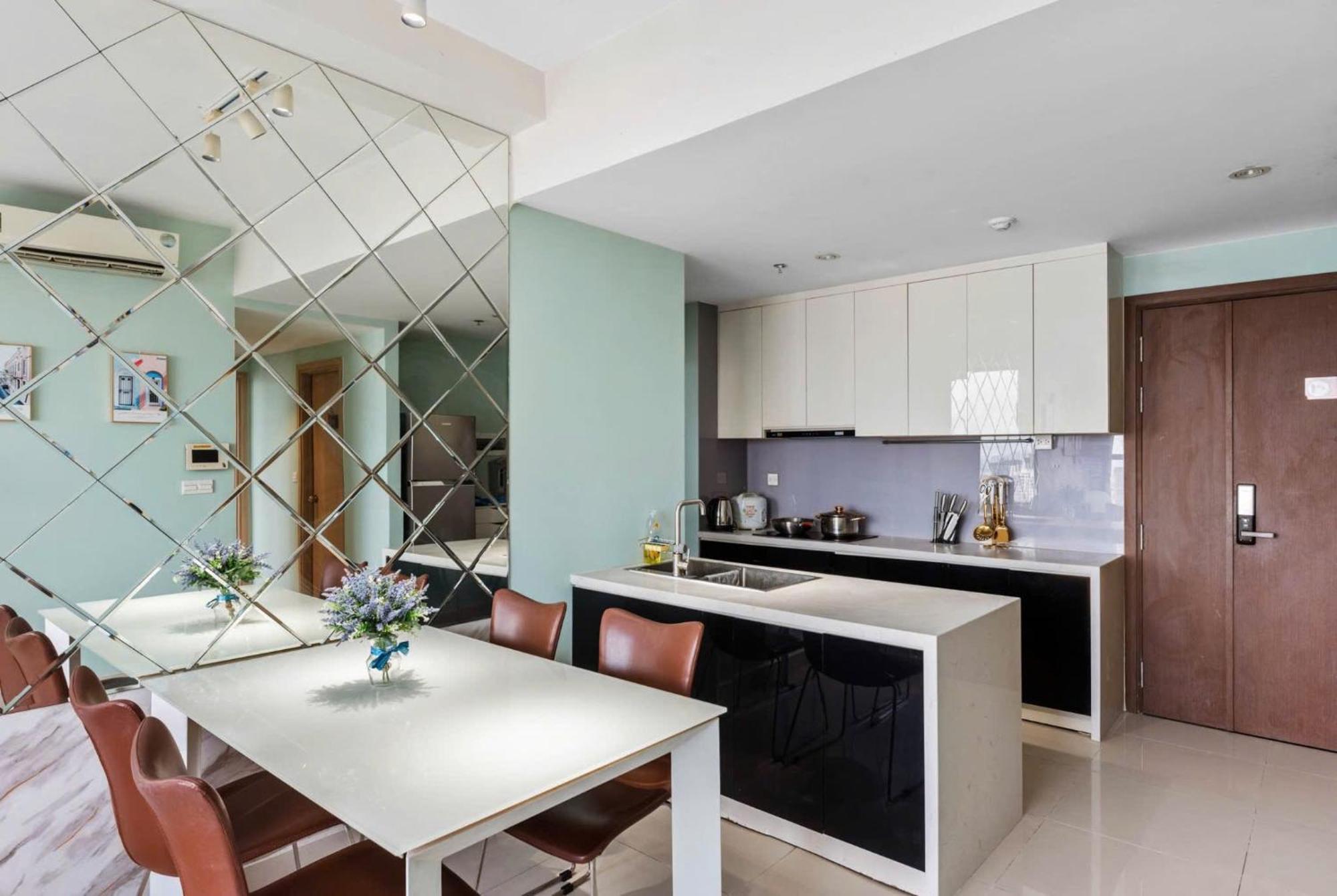 Double E Saigon Apartment In Rivergate Building Ho Şi Min Dış mekan fotoğraf