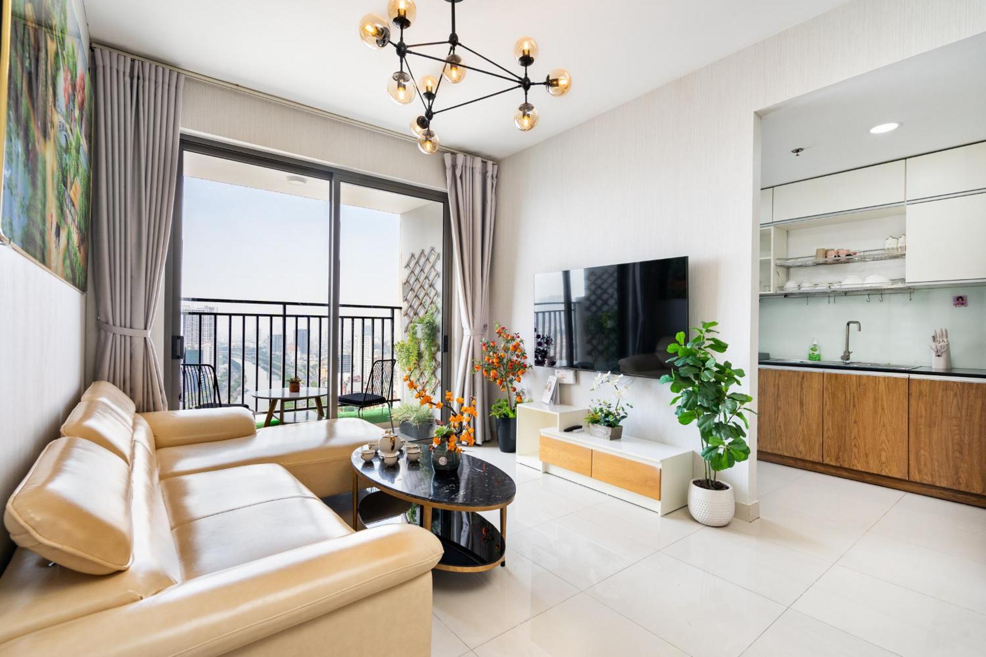 Double E Saigon Apartment In Rivergate Building Ho Şi Min Dış mekan fotoğraf