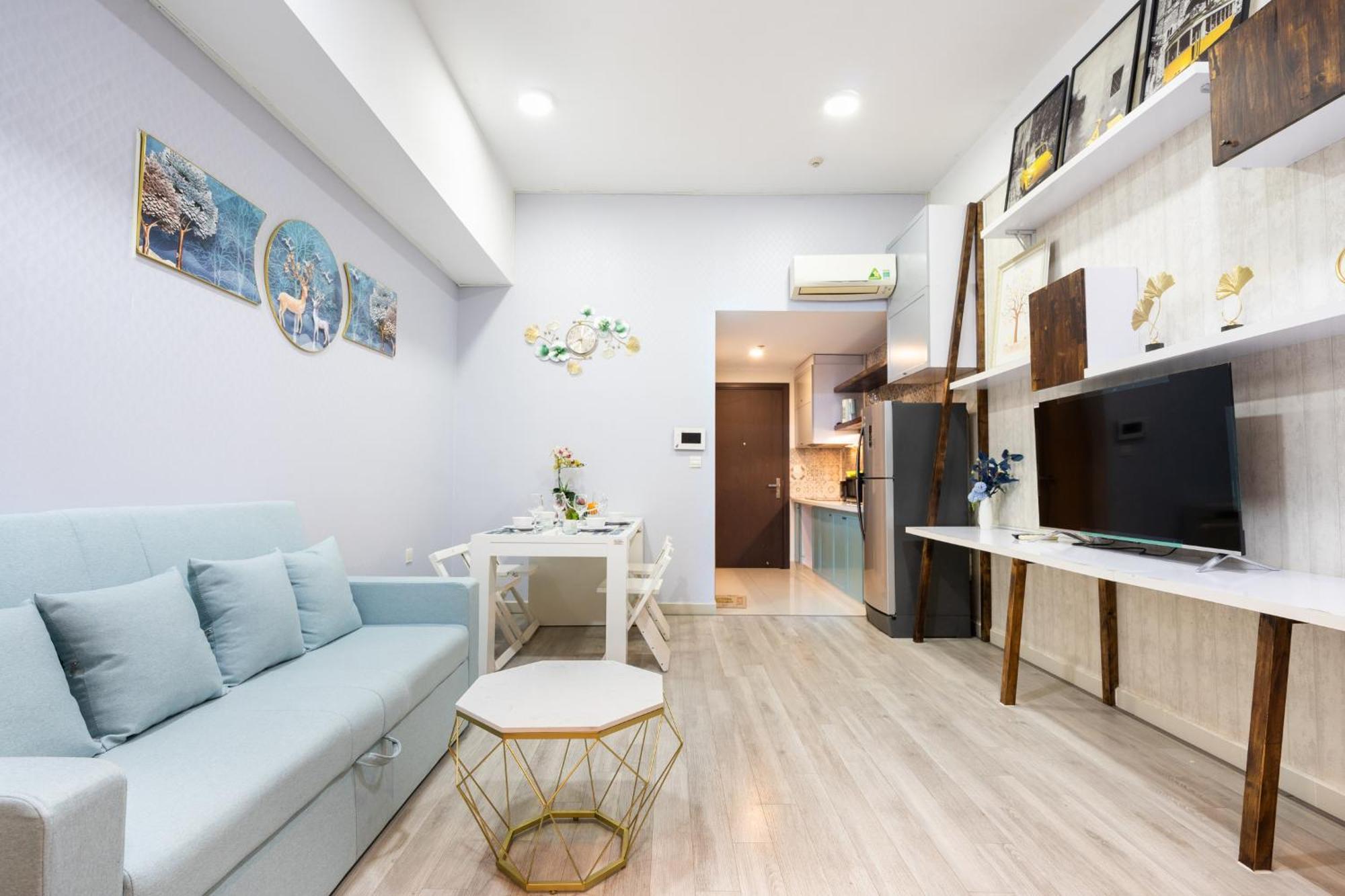 Double E Saigon Apartment In Rivergate Building Ho Şi Min Dış mekan fotoğraf