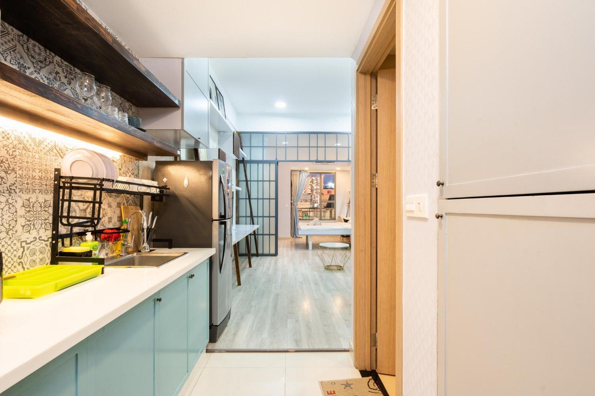 Double E Saigon Apartment In Rivergate Building Ho Şi Min Dış mekan fotoğraf