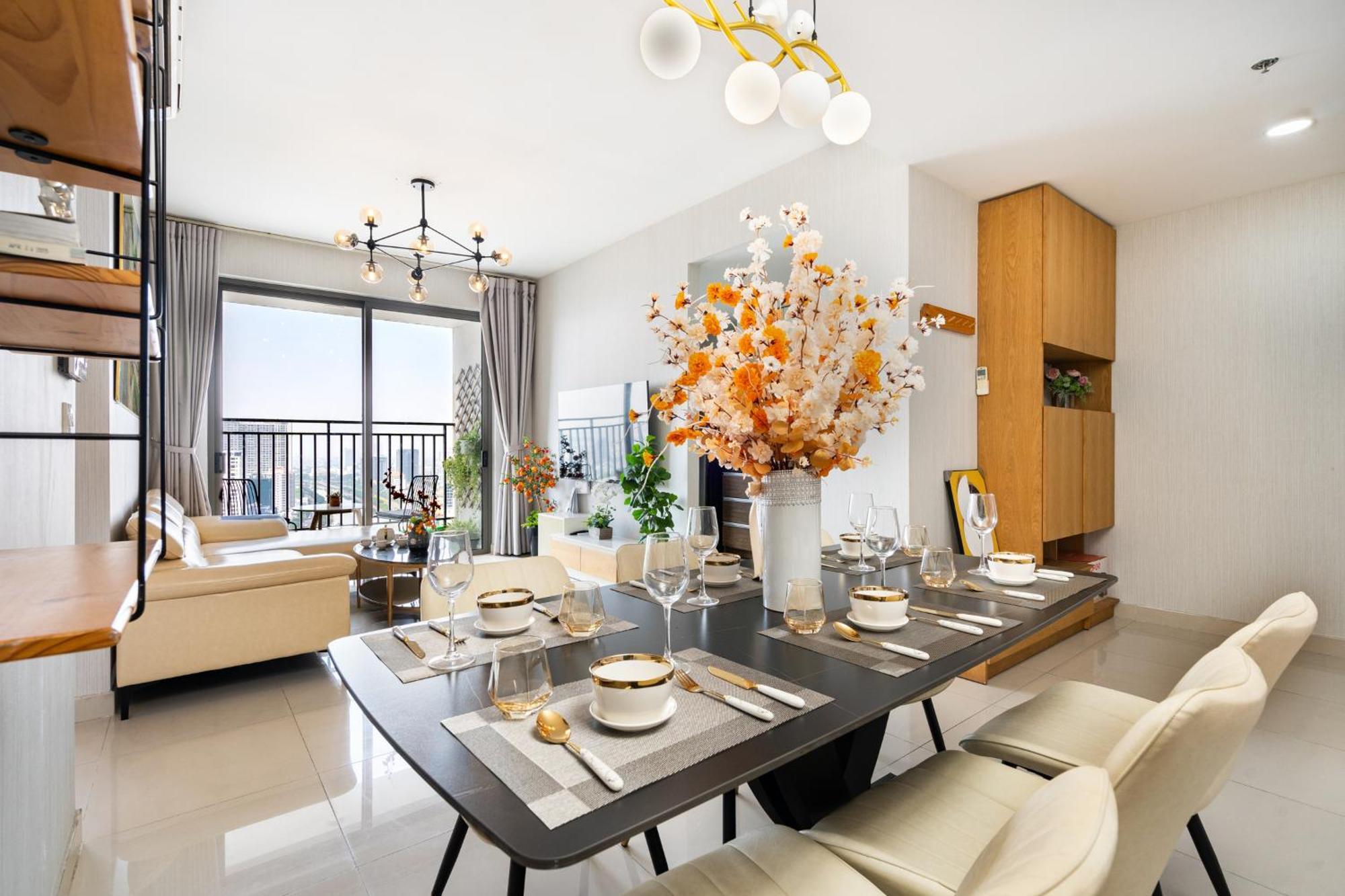 Double E Saigon Apartment In Rivergate Building Ho Şi Min Dış mekan fotoğraf