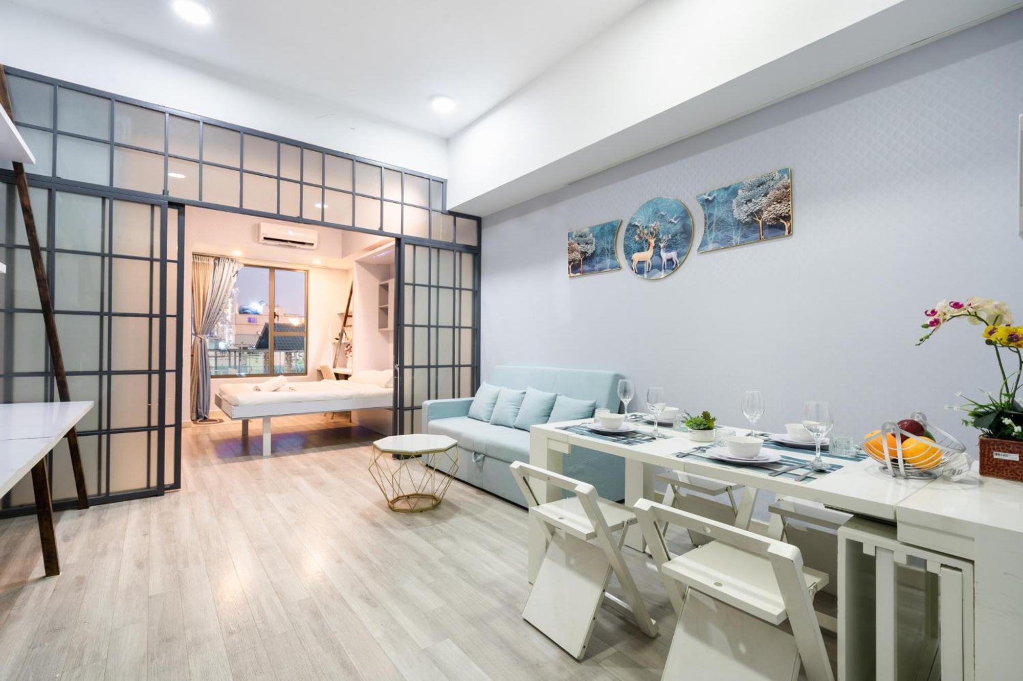 Double E Saigon Apartment In Rivergate Building Ho Şi Min Dış mekan fotoğraf